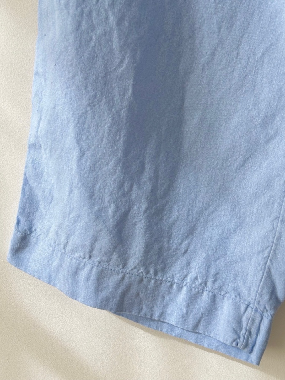 Charter Club 100% Linen Blue Wide Leg Pants - Picture 7 of 16